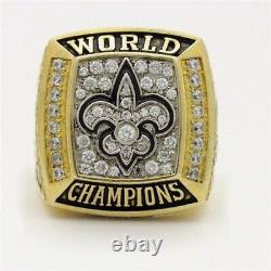Custom New Orleans Saints 2009 NFL Super Bowl XLIV Championship Ring