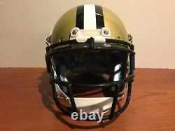 Custom Schutt XP Pro Game Style NEW ORLEANS SAINTS Football Helmet Size Large