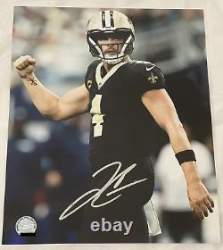 DEREK CARR Signed New Orleans Saints 8x10 Photo AUTHENTICATED AUTOGRAPH & COA