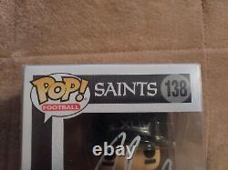 DREW BREES Autographed Funko Pop NEW ORLEANS SAINTS 138