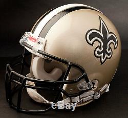 DREW BREES Edition NEW ORLEANS SAINTS Riddell AUTHENTIC Football Helmet NFL