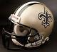 Drew Brees Edition New Orleans Saints Riddell Replica Football Helmet Nfl