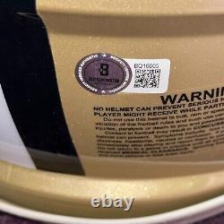 DREW BREES Signed Full-Size New Orleans SAINTS Authentic Helmet Beckett (BAS)