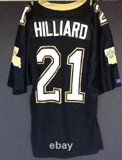 Dalton Hilliard Vintage New Orleans Saints Jersey Made in USA Russell 44 NFL LSU