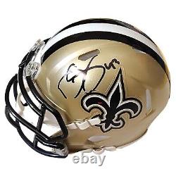 Darren Sproles New Orleans Saints Signed Mini Helmet Beckett QR Code COA Proof