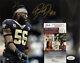 Demario Davis New Orleans Saints Rare Hand Signed Autographed 8x10 Photo Jsa Coa