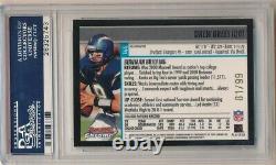 Drew Brees 2001 Bowman Chrome #144 Rc Rookie Gold Refractor Sp #/99 Psa 8 Nm-mt