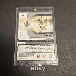 Drew Brees 2007 Leaf Limited Threads 9/9 Jersey #62 New Orleans Saints