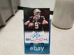 Drew Brees 2013 Panini Black Football Auto Card 2/5 Signed #T1130