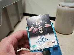 Drew Brees 2013 Panini Black Football Auto Card 2/5 Signed #T1130