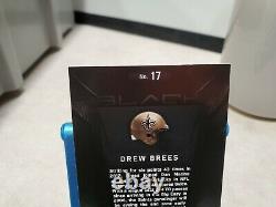 Drew Brees 2013 Panini Black Football Auto Card 2/5 Signed #T1130