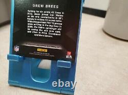 Drew Brees 2013 Panini Black Football Auto Card 2/5 Signed #T1130