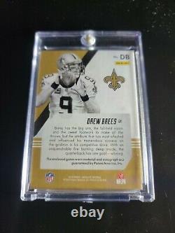 Drew Brees 2014 Panini Absolute Football Auto jersey # 9/10 Tools of Trade 1/1