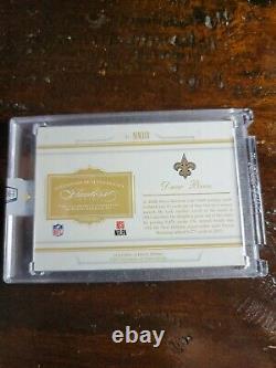 Drew Brees 2017 Panini Flawless Autograph 1/1 Emerald 2018 Honors sealed Auto