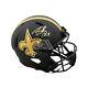 Drew Brees Autographed New Orleans Saints Eclipse Full-size Football Helmet Bas
