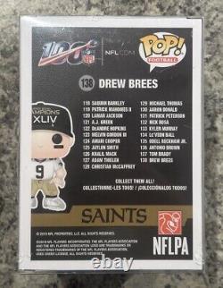 Drew Brees Autographed New Orleans Saints Funko Pop! #138 withCOA