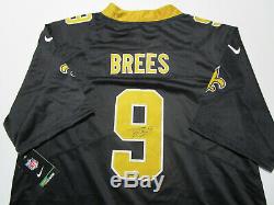 Drew Brees / Autographed New Orleans Saints Pro Style Football Jersey / Coa