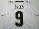 Drew Brees / Autographed New Orleans Saints White Custom Football Jersey / Coa