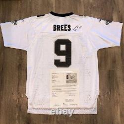 Drew Brees Autographed Reebok Jersey White New Orleans Saints JSA Signed Purdue