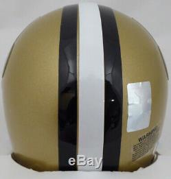 Drew Brees Autographed Signed Saints Mini Helmet Sb XLIV Mvp Beckett 145331