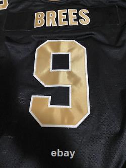Drew Brees Jersey New Orleans Saints Vintage Authentic Reebok Size 56 Excellent