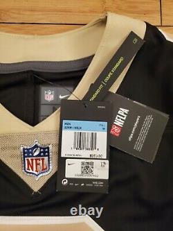 Drew Brees NOLA Saints Nike Vapor Limited Home Jersey Full-STICHED Mens Sz M