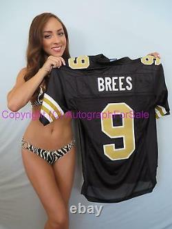 Drew Brees New Orleans Saints 2011 authentic Reebok stitched black 3rd #9 jersey