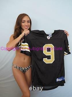 Drew Brees New Orleans Saints 2011 authentic Reebok stitched black 3rd #9 jersey