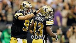 Drew Brees New Orleans Saints 2011 authentic Reebok stitched black 3rd #9 jersey