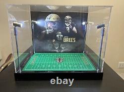 Drew Brees New Orleans Saints Custom Display With LED Lights