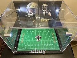 Drew Brees New Orleans Saints Custom Display With LED Lights