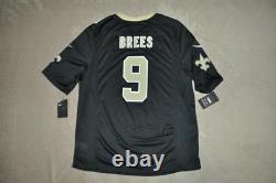 Drew Brees New Orleans Saints Game Football Jersey Mens XLarge Black NWT
