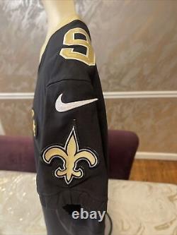 Drew Brees Nike Elite vapor jersey with captain patch Size 48 Pre Owned