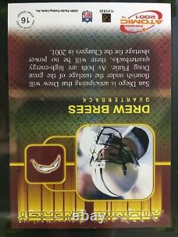 Drew Brees ROOKIE CARD PRISM ATOMIC 2001 DREW BREES Pacific Prism MAKE AN OFFER