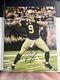 Drew Brees Signed 8x10 New Orleans Saints Photo Nfl Beckett Authenticated