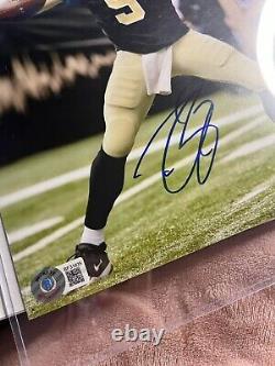 Drew Brees SIGNED 8x10 New Orleans Saints Photo NFL Beckett Authenticated