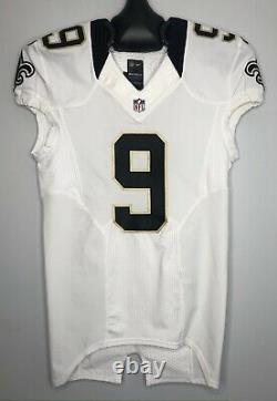 Drew Brees SIGNED New Orleans Saints Nike Game Style Jersey with Beckett BAS COA