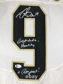 Drew Brees SIGNED New Orleans Saints Nike Game Style Jersey with Beckett BAS COA