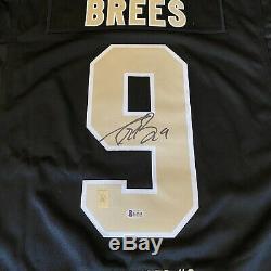 Drew Brees Signed Autographed Authentic Saints Nike Jersey Beckett BAS COA