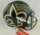 Drew Brees Signed New Orleans Full Size Authentic Amp Helmet Beckett Holo Auto