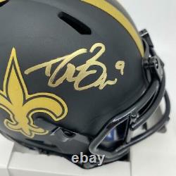 Drew Brees Signed New Orleans Saints Eclipse Mini-Helmet