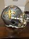 Drew Brees Signed New Orleans Saints Full Size Replica Helmet Bas Mint
