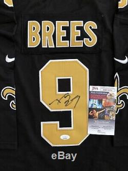 Drew Brees Signed New Orleans Saints Jersey JSA COA #9 NFL SB XLIV MVP HOF RARE