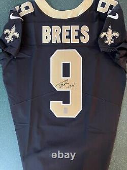 Drew Brees Signed New Orleans Saints Nike Vapor Elite Jersey. Brees HOLO