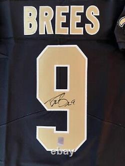 Drew Brees Signed New Orleans Saints Nike Vapor Elite Jersey. Brees HOLO