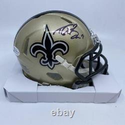 Drew Brees Signed New Orleans Saints Speed Mini-Helmet
