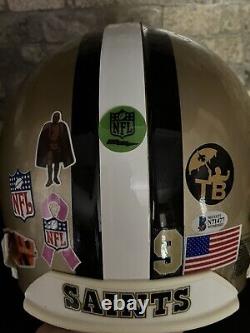 Drew Brees Signed New Orleans Saints VSR4 Custom Proline Helmet. Beckett