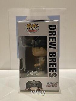 Drew Brees signed New Orleans Saints Funko Pop #138 With COA