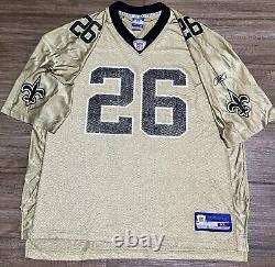 Dulymus Deuce McCallister #26 New Orleans Saints Reebok Gold Jersey Size XL