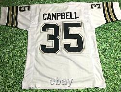 Earl Campbell Custom New Orleans Saints Throwback W Jersey